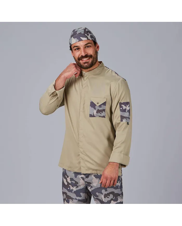 CHAQUETA COCINA UNISEX COMBI CANALE TACTICO GARYS