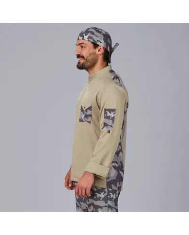 CHAQUETA COCINA UNISEX COMBI CANALE TACTICO GARYS