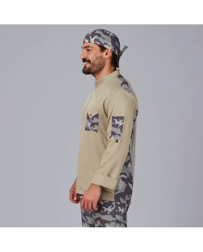 CHAQUETA COCINA UNISEX COMBI CANALE TACTICO GARYS