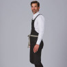 DELANTAL PETO OLLADOS TIRAS COMBI 88X74 CM GARYS