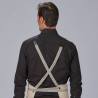 DELANTAL PETO OLLADOS TIRAS COMBI 88X74 CM GARYS
