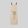 DELANTAL PETO OLLADOS TIRAS COMBI 88X74 CM GARYS