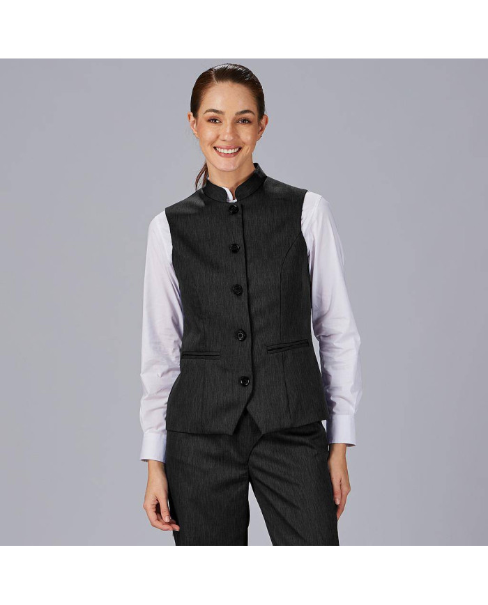 CHALECO MUJER CUELLO MAO CARRASCO GARYS