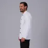 CHAQUETA HOMBRE CUELLO MAO BLANCA GARYS