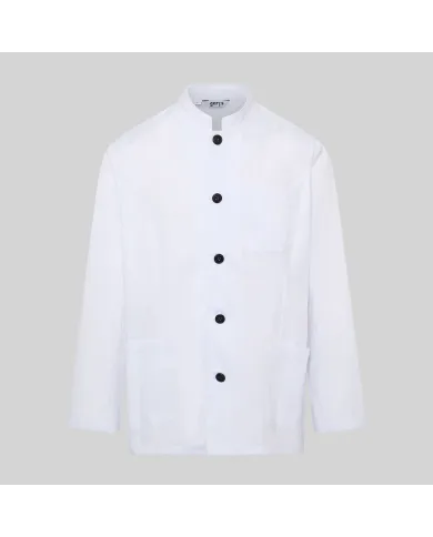 CHAQUETA HOMBRE CUELLO MAO BLANCA GARYS