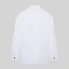 CHAQUETA HOMBRE CUELLO MAO BLANCA GARYS
