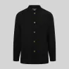 CHAQUETA HOMBRE MAO NEGRA BOTON DORADO GARYS