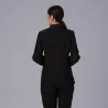 CHAQUETA MUJER MAO NEGRA BOTON DORADO GARYS