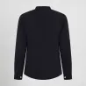 CHAQUETA MUJER MAO NEGRA BOTON DORADO GARYS