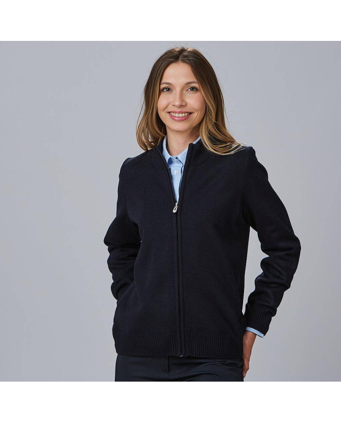 REBECA MUJER PUNTO GRUESO CON CREMALLERA GARYS