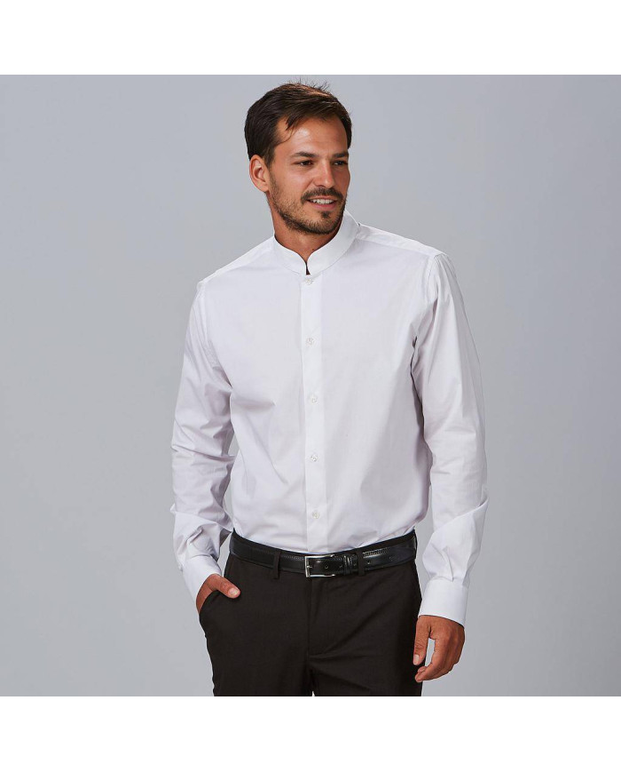 CAMISA HOMBRE M/L C/MAO SLIM FIT ELASTAN "RED LINE" GARYS