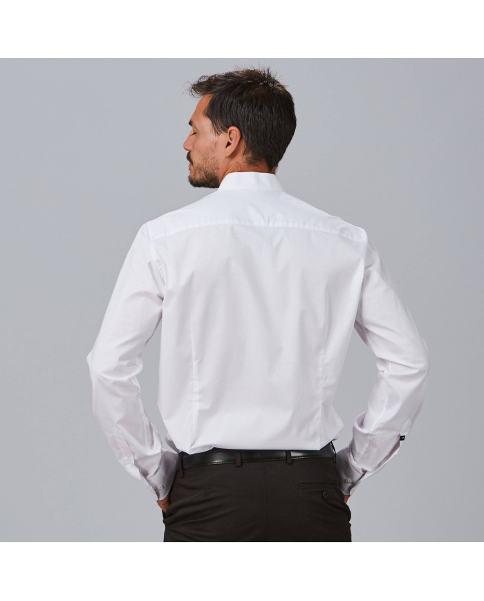 CAMISA HOMBRE M/L C/MAO SLIM FIT ELASTAN "RED LINE" GARYS