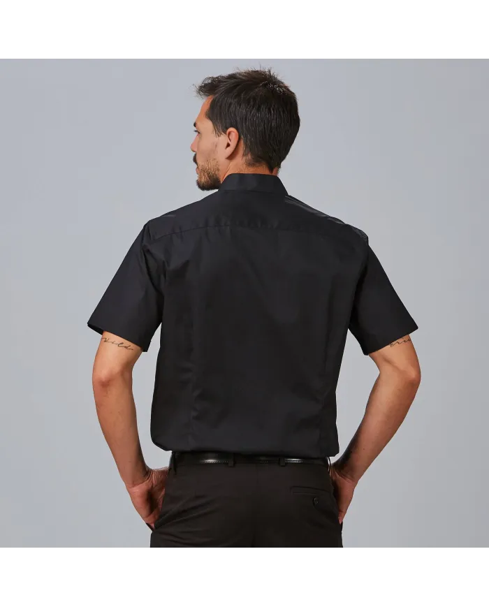CAMISA HOMBRE M/C C/MAO SLIM FIT ELASTAN "RED LINE" GARYS