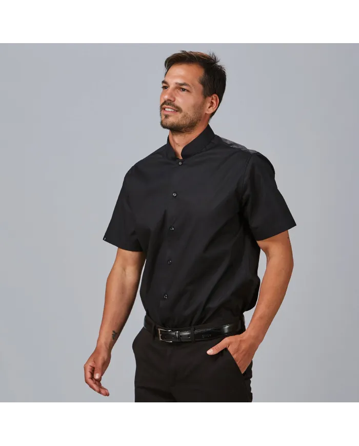 CAMISA HOMBRE M/C C/MAO SLIM FIT ELASTAN "RED LINE" GARYS