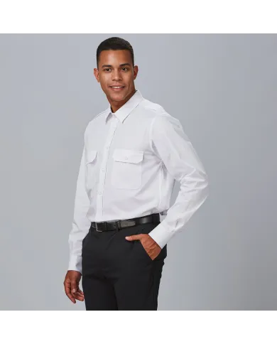CAMISA UNISEX CHARRETERAS M/L ELASTAN "RED LINE" GARYS