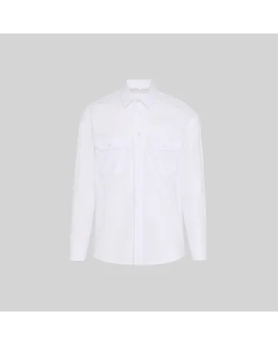 CAMISA UNISEX CHARRETERAS M/L ELASTAN "RED LINE" GARYS