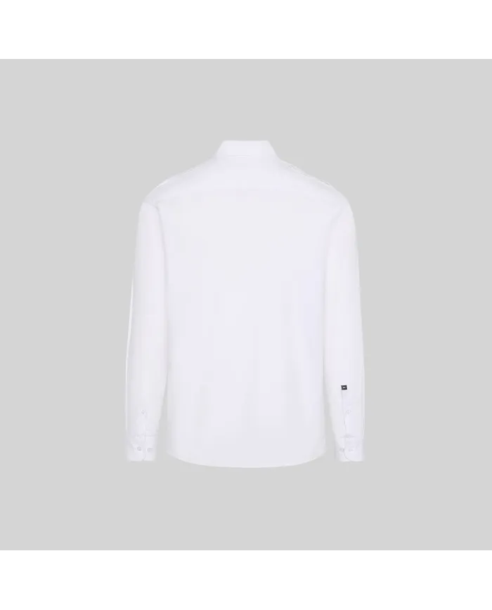 CAMISA UNISEX CHARRETERAS M/L ELASTAN "RED LINE" GARYS