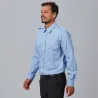 CAMISA UNISEX CHARRETERAS M/L ELASTAN "RED LINE" GARYS
