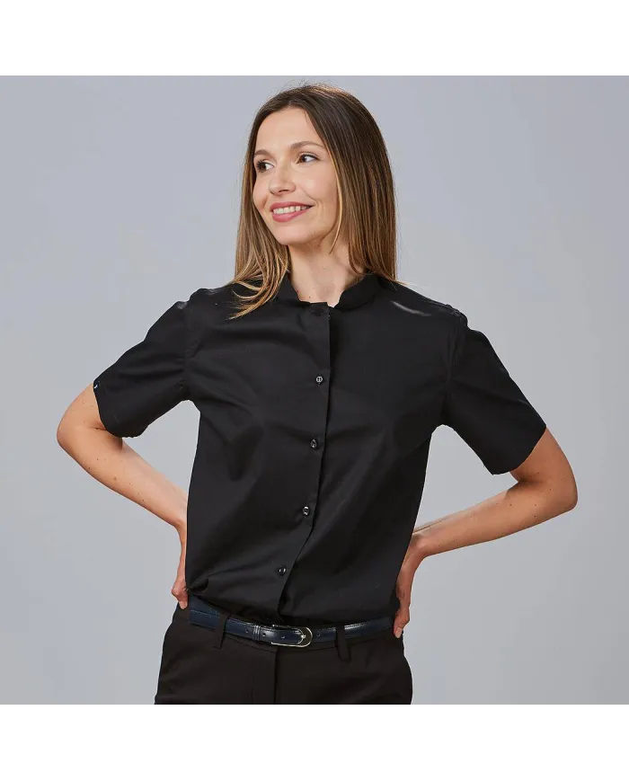 CAMISA MUJER M/C C/MAO ELASTAN "RED LINE" GARYS