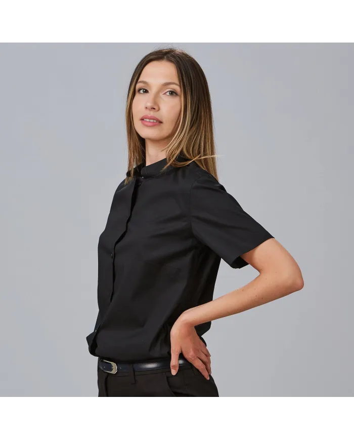 CAMISA MUJER M/C C/MAO ELASTAN "RED LINE" GARYS