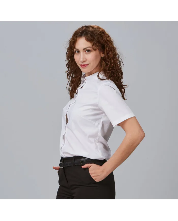CAMISA MUJER M/C C/MAO ELASTAN "RED LINE" GARYS