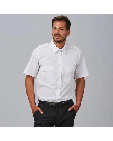 CAMISA UNISEX CHARRETERAS M/C ELASTAN "RED LINE" GARYS