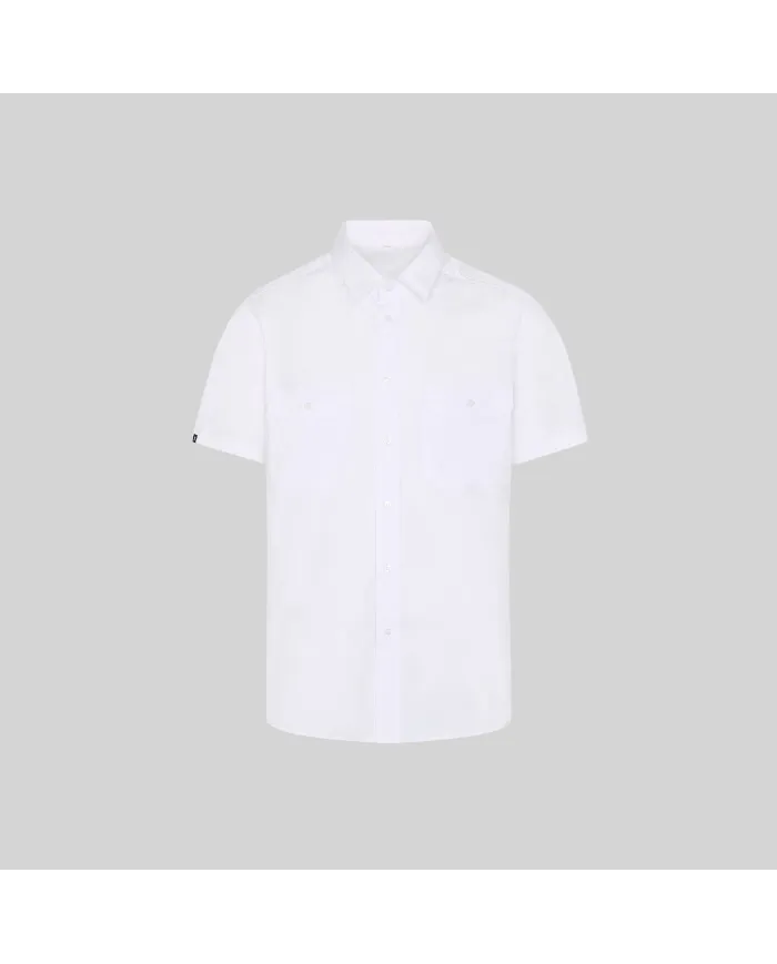 CAMISA UNISEX CHARRETERAS M/C ELASTAN "RED LINE" GARYS