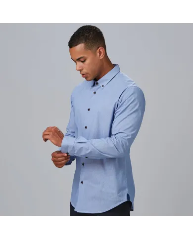 CAMISA HOMBRE SLIM FIT RAYA LEONARDO GARYS