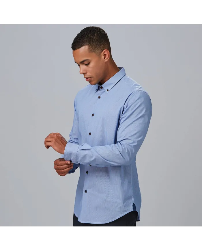 CAMISA HOMBRE SLIM FIT RAYA LEONARDO GARYS