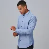 CAMISA HOMBRE SLIM FIT RAYA LEONARDO GARYS