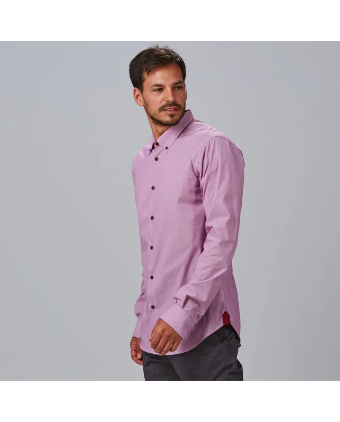 CAMISA HOMBRE SLIM FIT RAYA LEONARDO GARYS