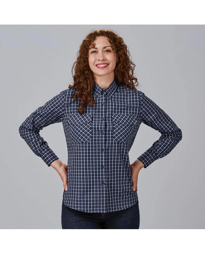 CAMISA MUJER CUADROS CATERINA GARYS