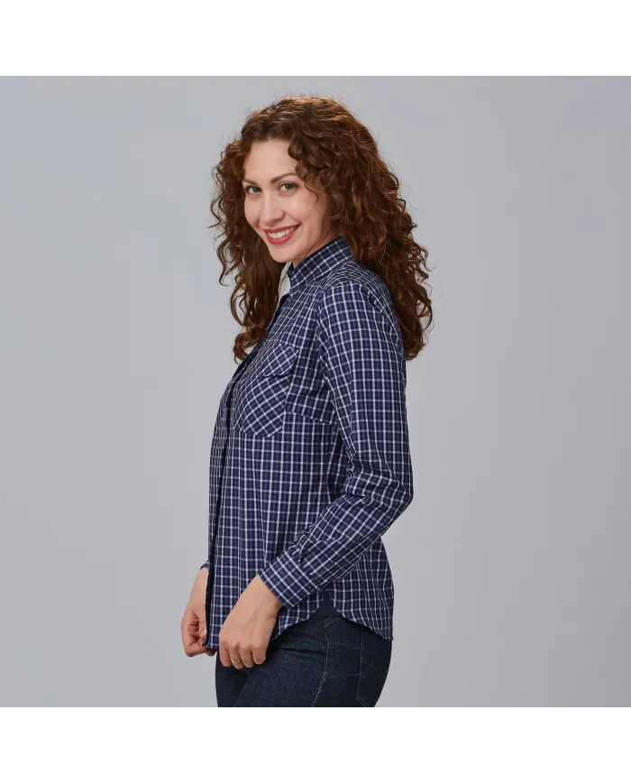 CAMISA MUJER CUADROS CATERINA GARYS