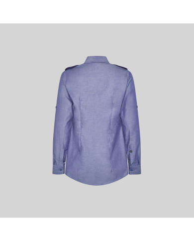 CAMISA MUJER MANGA ROLL UP DANIELA GARYS