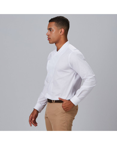 CAMISA HOMBRE SLIM FIT FIL A FIL C/COCINERO MARCELLO GARYS