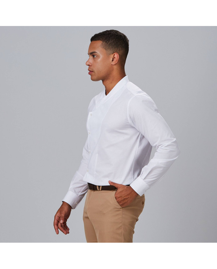 CAMISA HOMBRE SLIM FIT FIL A FIL C/COCINERO MARCELLO GARYS