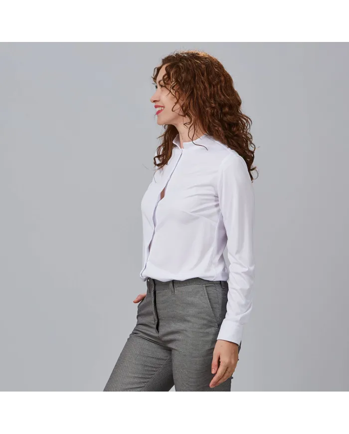 CAMISA MUJER C/MAO INTERLOCK RENATA GARYS