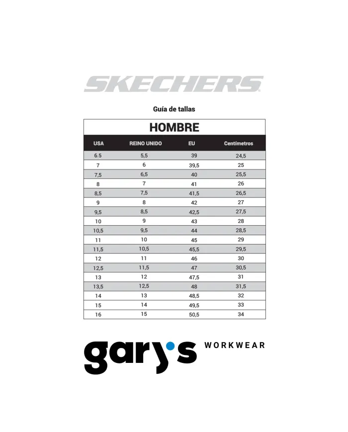 MALAD SKECHERS HOMBRE (SK77535EC) GARYS