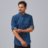 CAMISA HOMBRE TEJANO FINO LAVADO SLIM FIT MATTIA GARYS