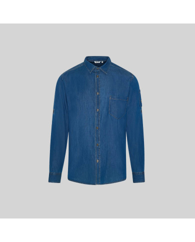 CAMISA HOMBRE TEJANO FINO LAVADO SLIM FIT MATTIA GARYS