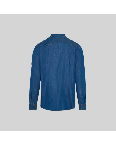 CAMISA HOMBRE TEJANO FINO LAVADO SLIM FIT MATTIA GARYS