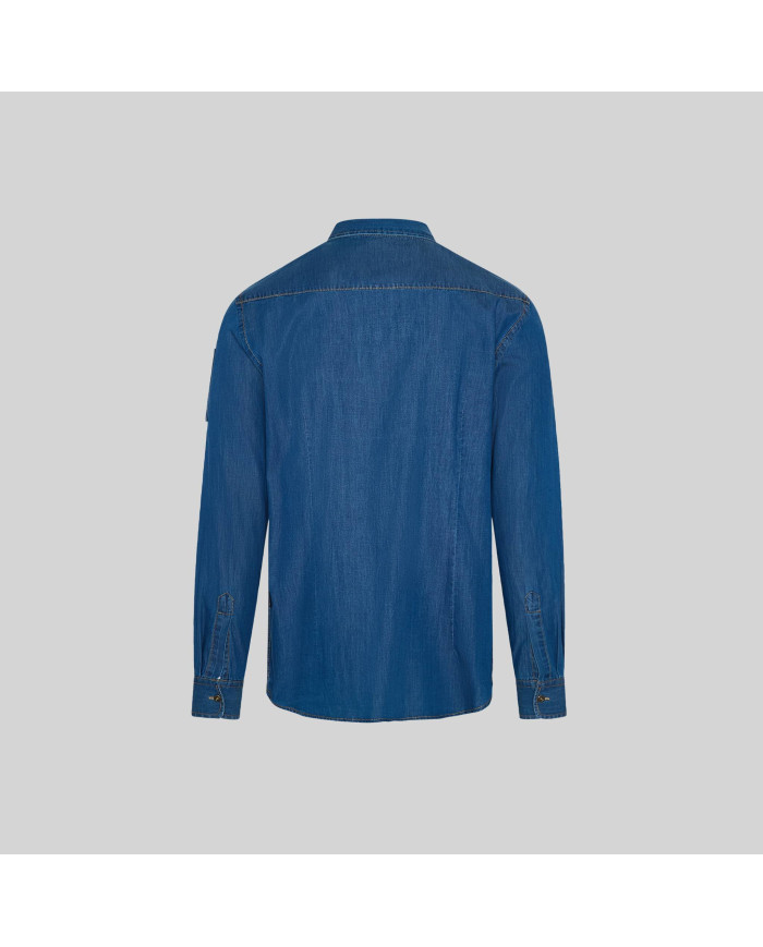 CAMISA HOMBRE TEJANO FINO LAVADO SLIM FIT MATTIA GARYS
