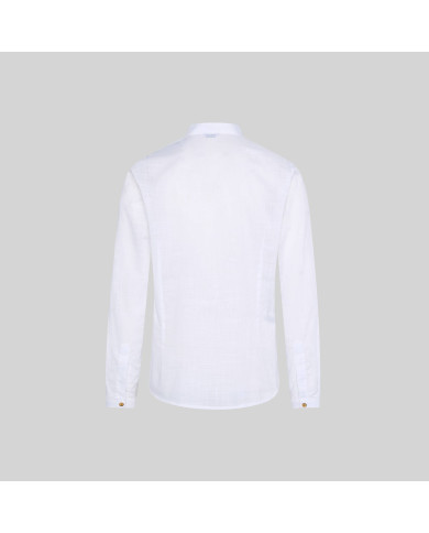 CAMISA HOMBRE DANTE SLIM FIT FALSO LINO GARYS