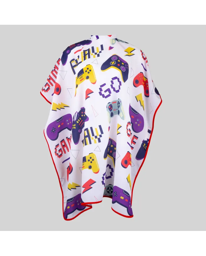 CAPA DE PELUQUERIA INFANTIL ESTAMPADA GARYS