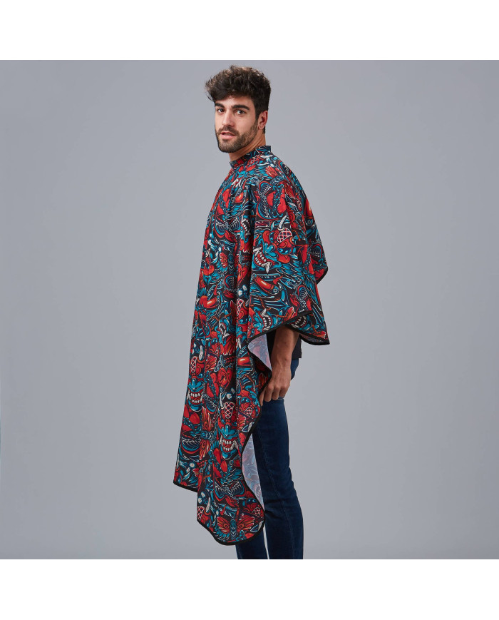CAPA DE PELUQUERIA ESTAMPADA GARYS