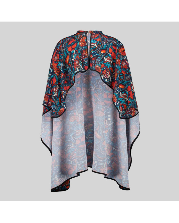 CAPA DE PELUQUERIA ESTAMPADA GARYS