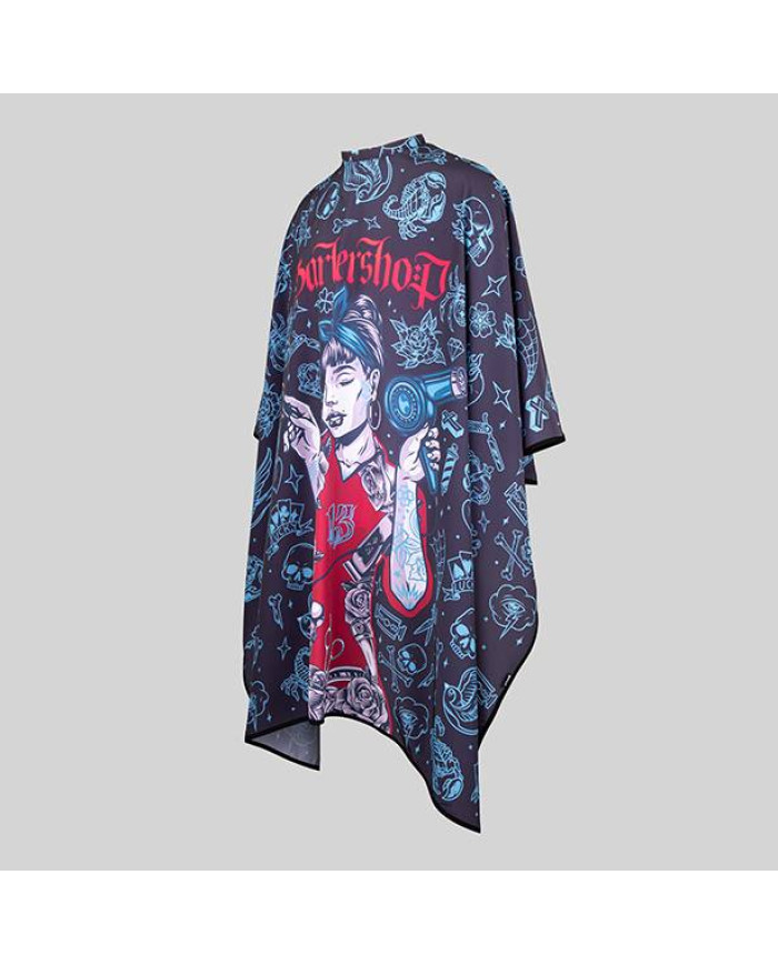 CAPA DE PELUQUERIA ESTAMPADA GARYS