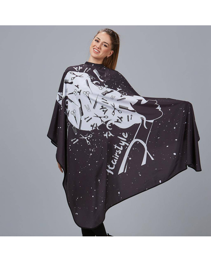CAPA DE PELUQUERIA ESTAMPADA GARYS