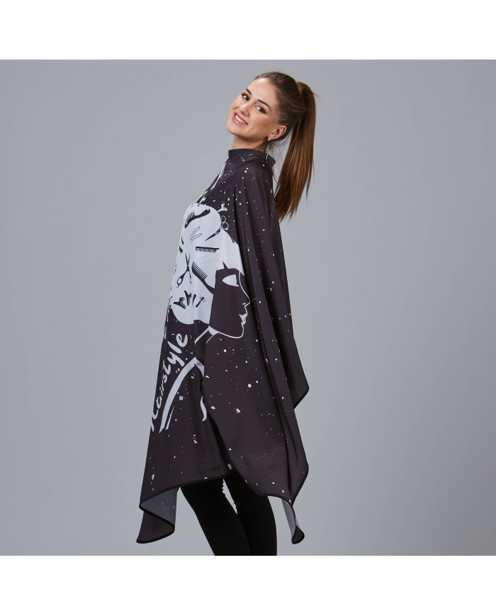 CAPA DE PELUQUERIA ESTAMPADA GARYS