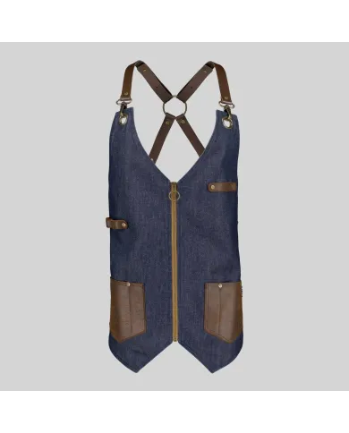 CHALECO UNISEX VAQUERO Y PIEL KURUME GARYS
